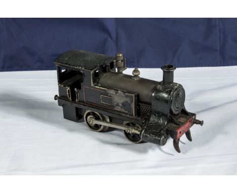 Bing O/35 gauge early vintage live steam engine locomotive model, 19cm long