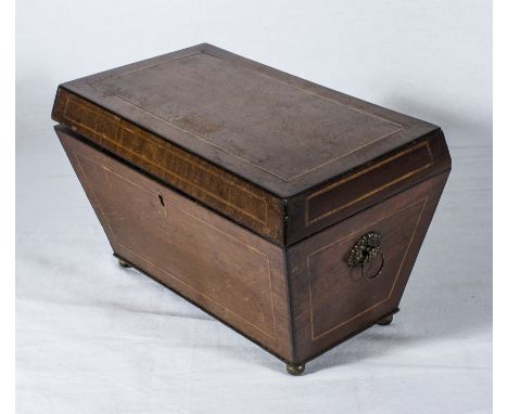 A Georgian tea caddy