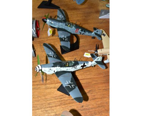 A QUANTITY OF BOXED CORGI CLASSICS AVIATION ARCHIVE AND ARMOUR COLLECTION WWII GERMAN AIRCRAFT, 1/32 scale Messerschmitt BF10