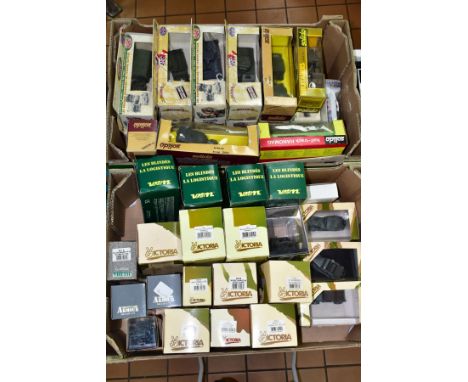 A QUANTITY OF BOXED DIECAST MILITARY VEHICLES, Solido, Schuco, Veren, Vitesse, Victoria, Armour Collection and Friulmodel, al