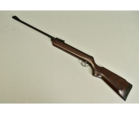 A .177'' MODEL (SUPER) B.S.A. METEOR AIR RIFLE serial number NH9295, first introduced in February 1973 and fitted with a stai