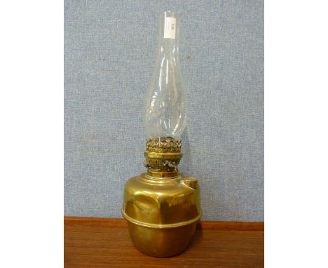 A L.N.E.R. Sutton in Ashfield oil lamp 