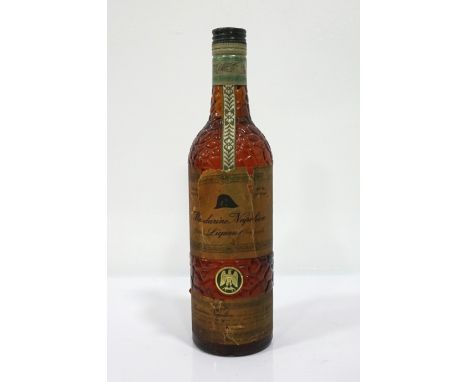 MANDARINE NAPOLEON GRANDE LIQUEUR IMPERIALE
A bottle of the famous mandarin & cognac liqueur from the 1970's.  24.6 Fl Ozs.  