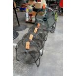 Lot - (1) Masterforce 30 in. Drum Fan and (4) Masterforce 18 in. Box Fans in (1) Row