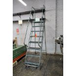 Gillis 24 in. Wide 8-Step Rolling Stair