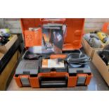 Fein Multimaster Model FMM250Q Variable Speed Electric Sanding and Scraping/Cutting Tool with Case,