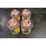 Lot - (4) Canister Vacuums