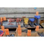 Lot - (6) T-Handle Allen Wrench Sets with Stands