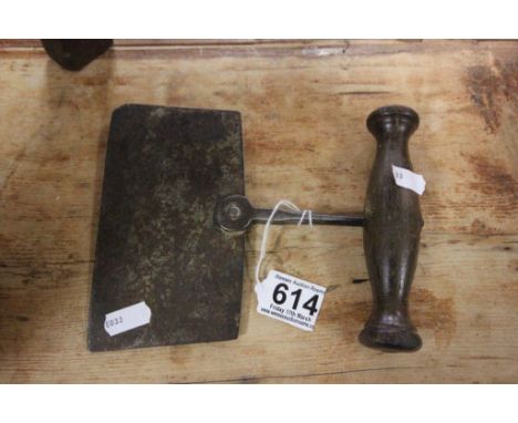 Vintage Wooden Handled Herb Chopper