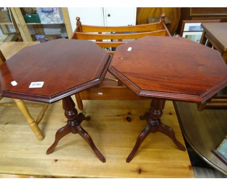 Pair of Tripod Wine Tables