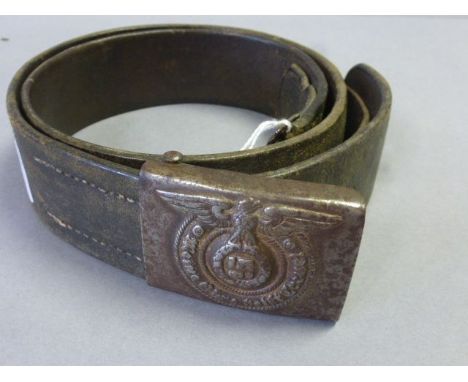 Vintage Nazi belt with buckle