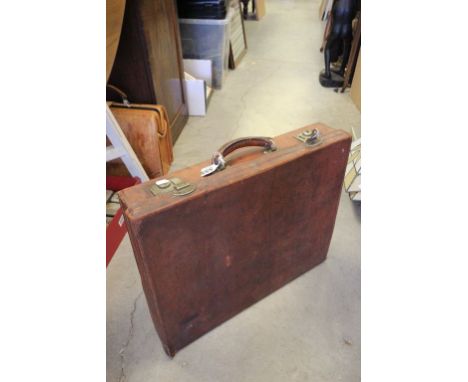 Vintage Leather Briefcase