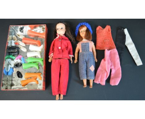 Sindy doll &amp; Patch doll &amp; selection of clothes / shoes