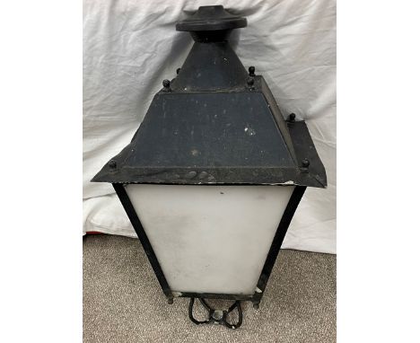 Large street lamp lantern