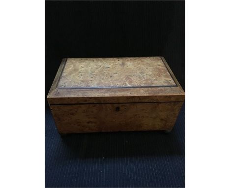 A lovely antique Tea Caddy
