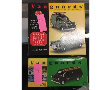 Vanguards special edition Post Office Telephones Service vans of the 50's and 60's and Ford Transit Van MKII