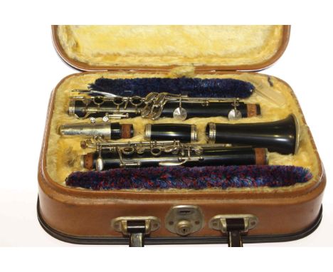 Rosehill cased clarinet and accessories