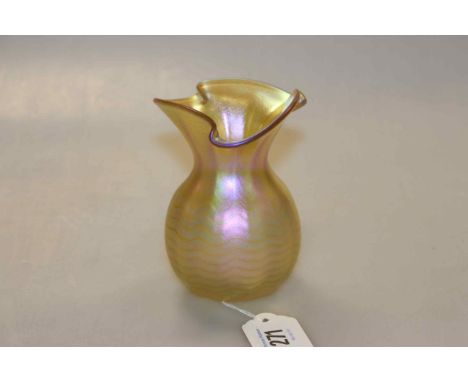 Okra vase by Golding, 12cm