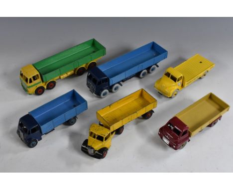 Dinky Toys - Commercial Vehicles, 419 Leyland Comet Cement lorry, Portland Blue Circle, Ferrocrete saves time, 431 Guy 4 Ton 