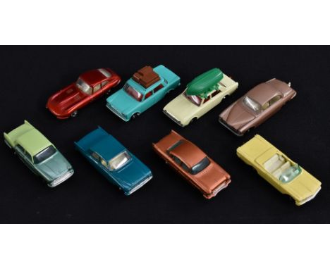 Matchbox Lesney Toys - 1-75 series, 22 1952 Vauxhall Cresta, metallic copper, black wheels;  28 Jaguar Mk 10, metallic brown,