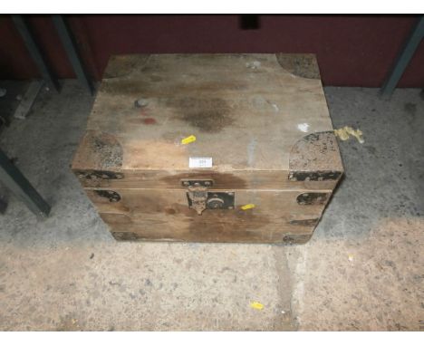 wooden tool chest