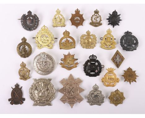 WW2 Canadian Cap Badges, Toronto Scottish, Carleton & York, 48th Highlanders, Algonquin, Black Watch, Hastings & PE, Royal Mo