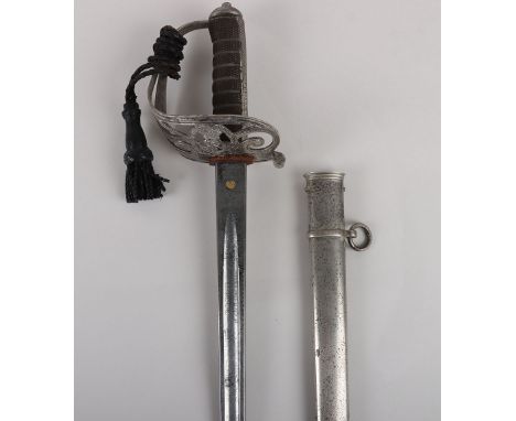 * An 1827 pattern Rifle officers sword of Captain Maurice Bazely White, 1st Rifle Brigade, severely wounded at Vlakfontein, b