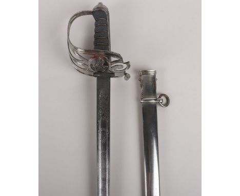 * An Edward 7th 1845 pattern Gurkha Rifles Officers sword of Captain Nigel Gresley Reginald Woodyatt, King’s Own Gurkha Rifle