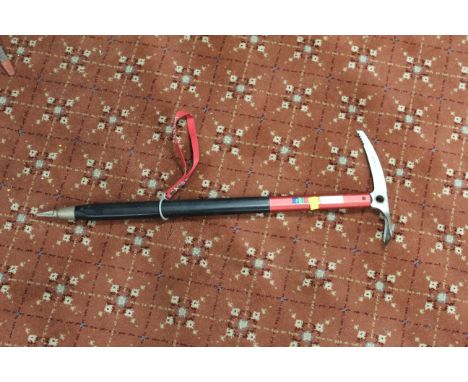 A vintage Cassin ice axe, 60 cm long
