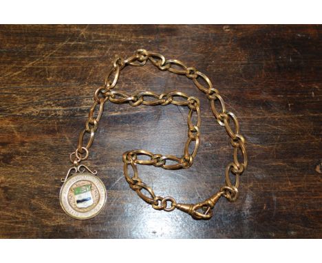 A George V enamelled 9 ct gold Blackburn Thursday amateur football league Bolton cup presentation pendant, awarded to J S Bat