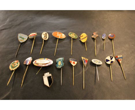 20 Eastern European rugby supporters stick pins including Baltic cup 
