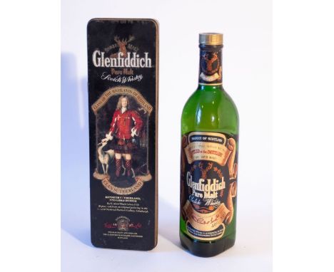 Glenfiddich Pure Malt Scotch Whisky in tin, Clans of the Highlands , Clan Sutherland - 1 Bottle