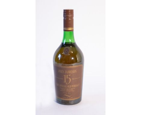 John Jameson 15 Year Old 1970s (With Damaged Box) Whisky - 1 Bottle&nbsp;
