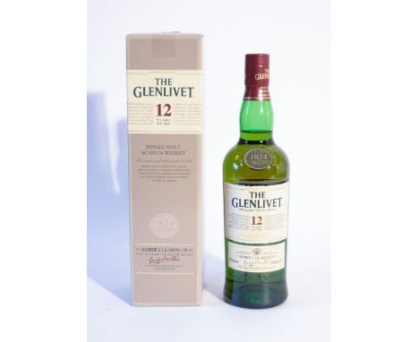 Glenlivet 12 Year Old&nbsp;Single Malt Whisky - 1 Bottle&nbsp;