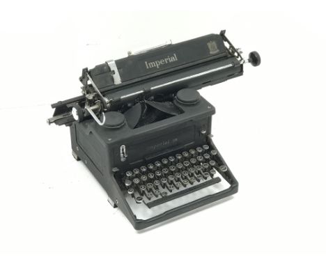 1940s 'Imperial 58' typewriter  Condition Report Click here for further images, condition, auction times & delivery costs