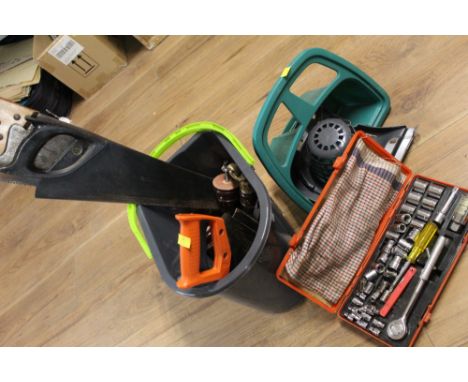Mop bucket and hand tools