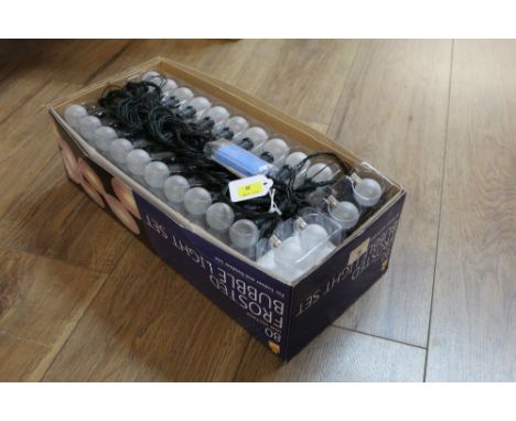 80 frosted bulb light set
