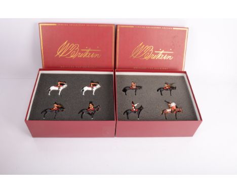 Modern Britain's Military Bands, two boxed sets, 00073, 00074 Mounted Band of The Life Guards Sets 1,2, figures have been dis
