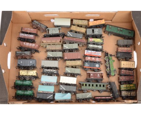 Collection of 00 Gauge Goods wagons by Mainline Dapol and other makers, Dapol (9, incl three x 6-wheel Tank wagons), Bachmann