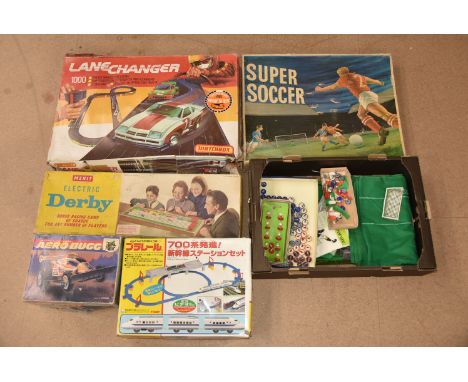 1960s and Later Games and Sets, all boxed, all untested and unchecked for completeness, Merit Electric Derby (appears complet