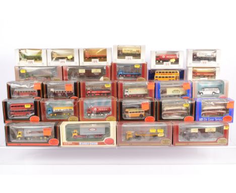 Exclusive First Editions and Other Commercial Diecast Vehicles, all boxed/cased includes 1:76 scale models by EFE, Commercial