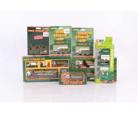 Corgi and Lledo Eddie Stobart Haulage and Delivery Vehicles, all boxed or packaged 1:64 scale or similar, comprises, M6 Set (