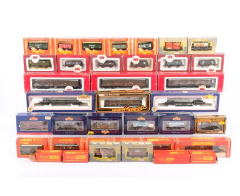 Dapol Wrenn Bachmann Tri-ang Hornby 00 Gauge Goods Rolling Stock,  Dapol GWR Open wagons (6), brown Siphon G (2), Bachmann GW