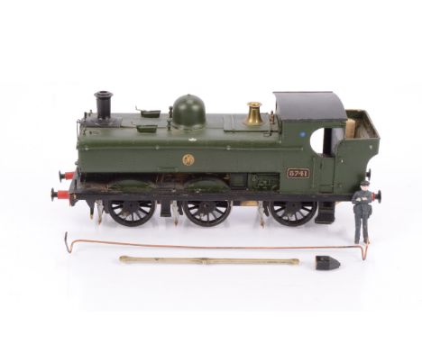 A substantially-complete kit-built Finescale 0 Gauge GWR 57xx 0-6-0 Pannier Tank Locomotive, fitted with Mashima motor and Sl