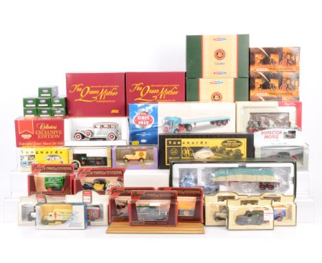 Prewar and Vintage Diecast Mainly Commercial Vehicles, all boxed, Corgi Road Transport Heritage CC13308 Austin Cattle Truck, 