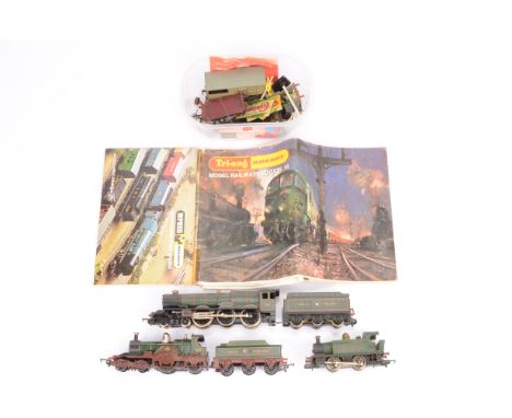 Tri-ang Lima and Hornby 00 Gauge GWR green Locomotives and Accessories, Tri-ang gloss green 4-4-0 3046 'Lord of the Isles' (k