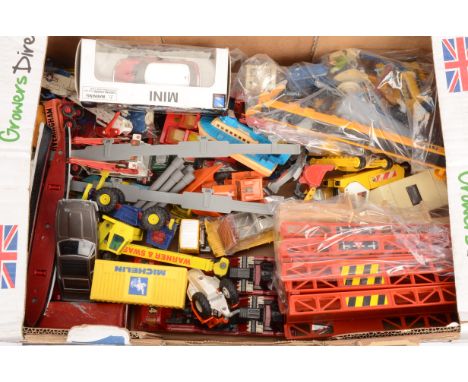 1970s and Later Commercial Diecast Vehicles, mainly unboxed/playworn collection, of vintage and modern vehicles, haulage, del