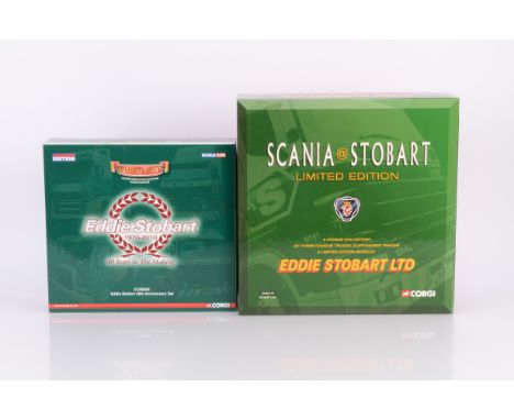 Corgi Eddie Stobart Diecast Haulage Vehicles, THE FIRST 67 LOTS ARE A SINGLE OWNER EDDIE STOBART COLLECTION, two boxed 1:50 s