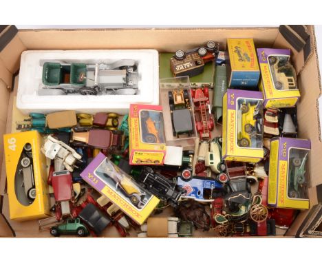 Modern Diecast Vintage Vehicles, private and commercial vehicles, pre and postwar boxed examples, Matchbox Models of Yesterye