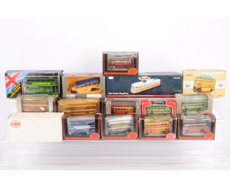 Modern Diecast Public Transport, all boxed or cased, vintage and modern vehicles, some loose in boxes, 1:76 scale examples, E